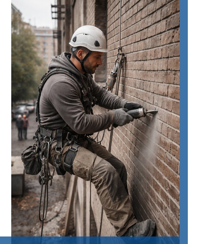 Расшивка кирпичных швов в Твери от 652 р. | ВЫСОТНИК-Твр