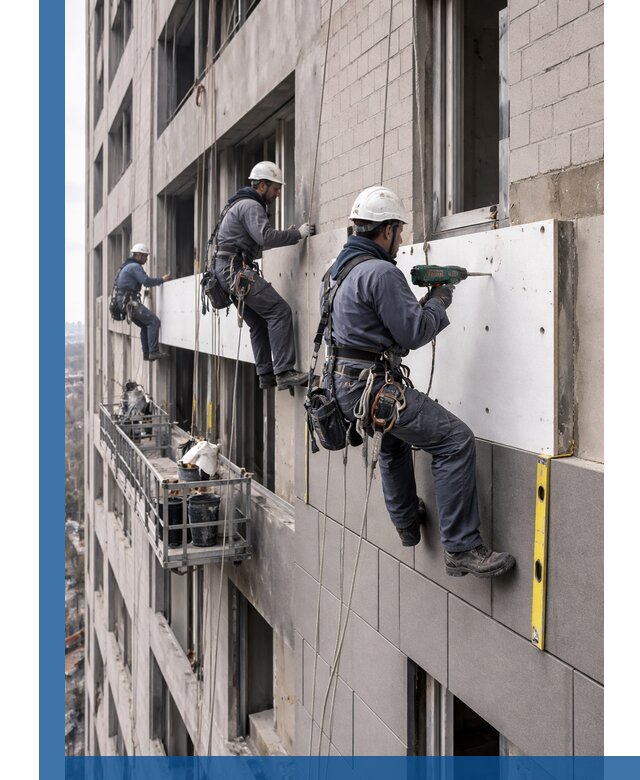 Монтаж фасадных термопанелей высокого качества в Твери