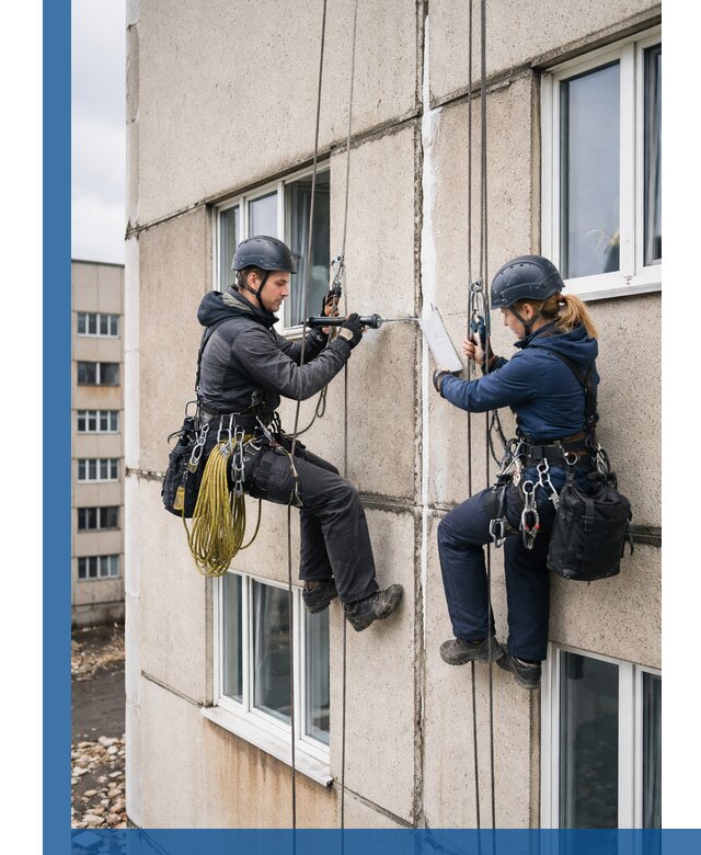 Герметизация межпанельных швов тёплым швом в Твери