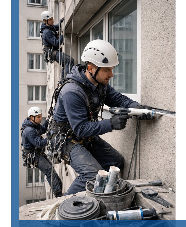 Герметизация швов лоджии в Твери профессионально и надежно