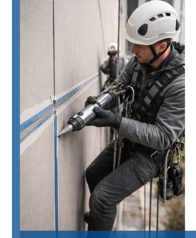 Герметизация стыков фасадных панелей в Твери качественно и быстро