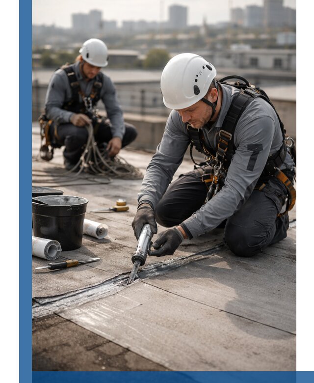 Аварийное и капитальное устранение протечек кровли в Твери