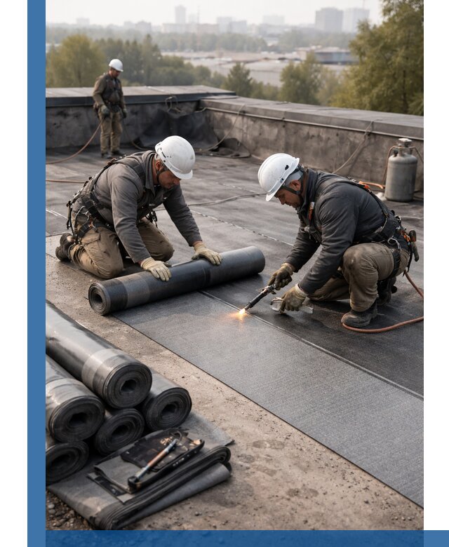Монтаж мягкой кровли в Твери профессионально и надежно