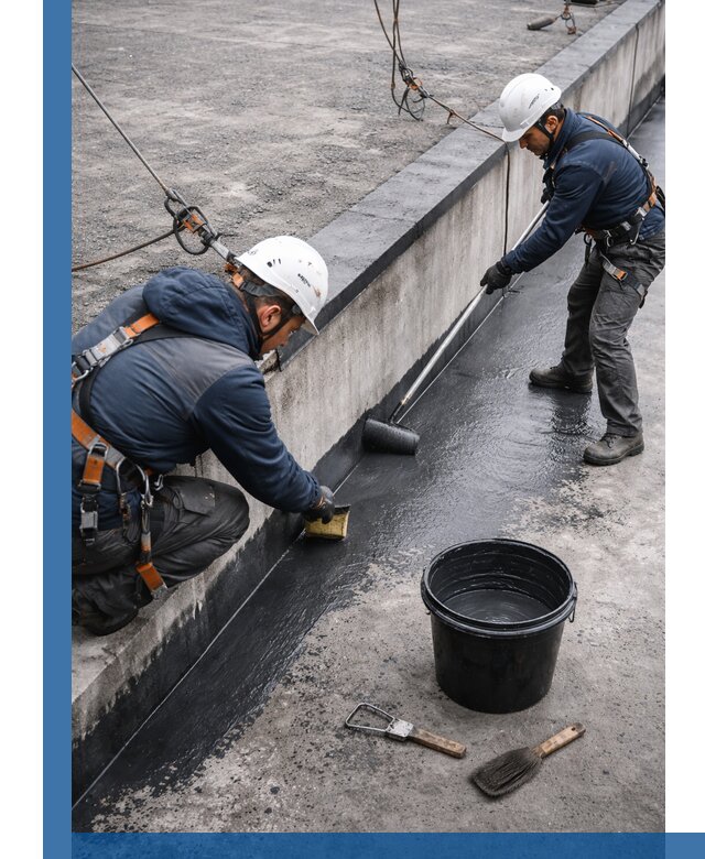 Гидроизоляция кровли жидкой резиной профессионально в Твери