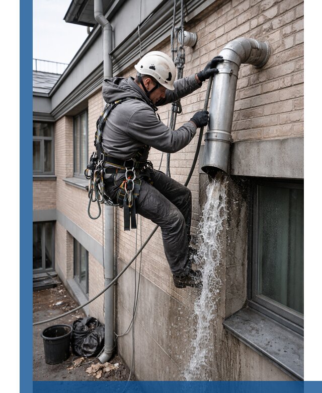 Профессиональная прочистка водосточных труб в Твери с гарантией