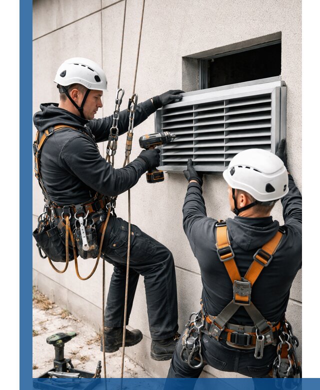 Монтаж вентиляционных решеток в Твери профессиональный сервис