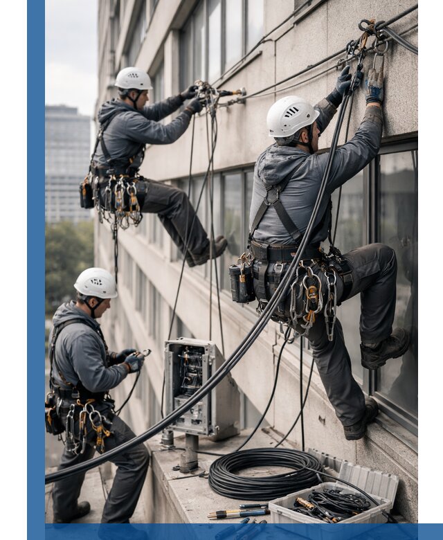 Прокладка оптоволоконного кабеля в Твери под ключ с тестированием