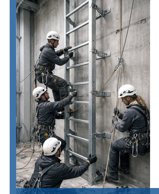Монтаж металлических лестниц в Твери под ключ со гарантией