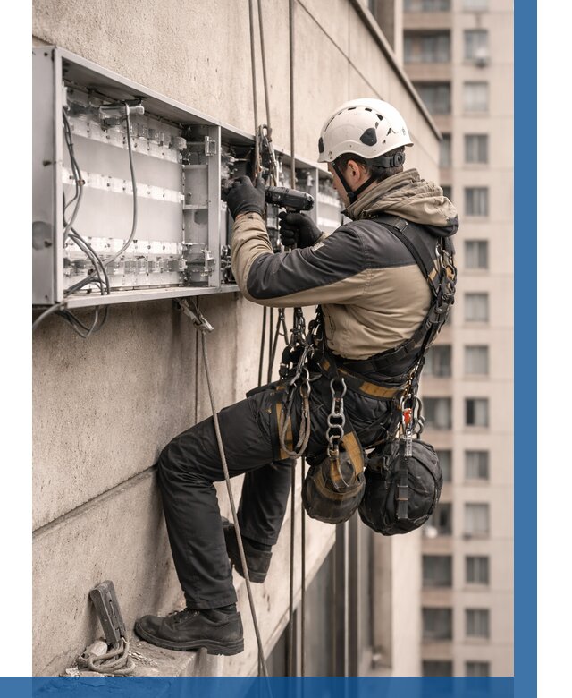 Ремонт вывески на высоте в Твери от 4892 р. | ВЫСОТНИК-Твр