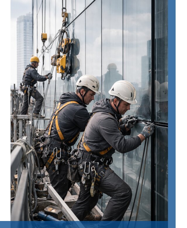 Структурное остекление фасадов в Твери от 10327 р. | ВЫСОТНИК-Твр