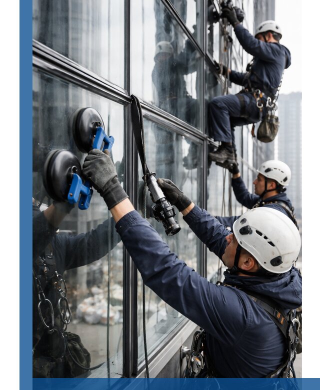 Радиусное остекление фасадов под ключ в Твери с гарантиями