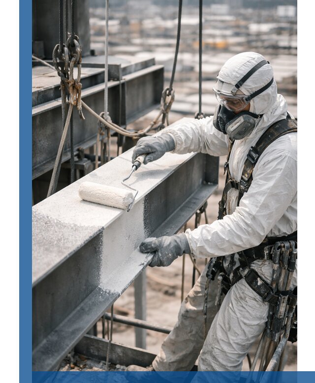 Профессиональная огнезащитная обработка металлоконструкций в Твери