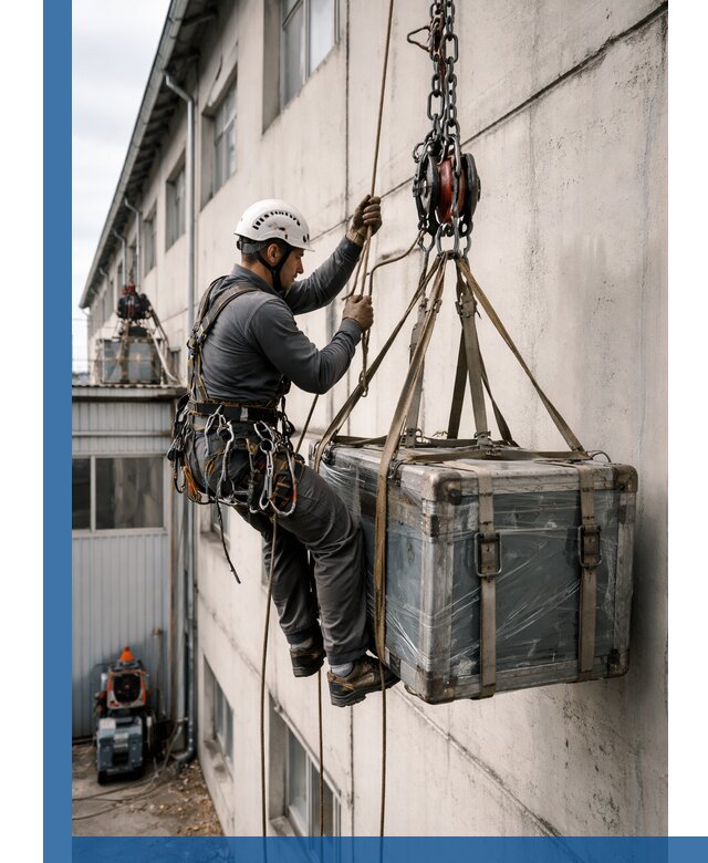 Подъем грузов на высоту в Твери для промышленных объектов