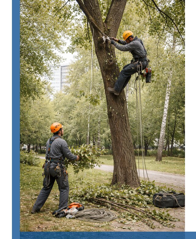 Санитарная обрезка деревьев в Твери, профессионально и безопасно