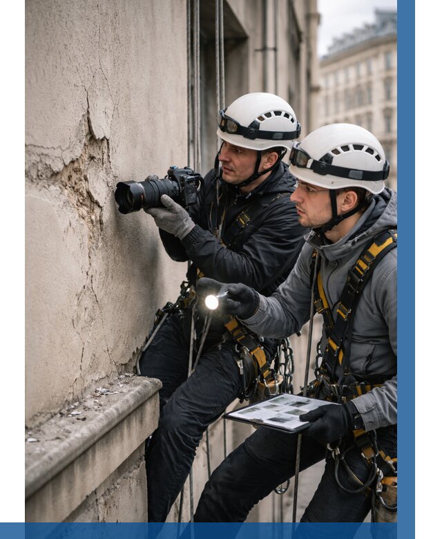 Фотофиксация дефектов фасада в Твери от 4892 р. | ВЫСОТНИК-Твр