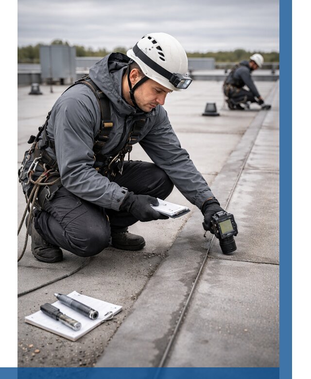 Обследование кровли на протечки в Твери от 4892 р. | ВЫСОТНИК-Твр